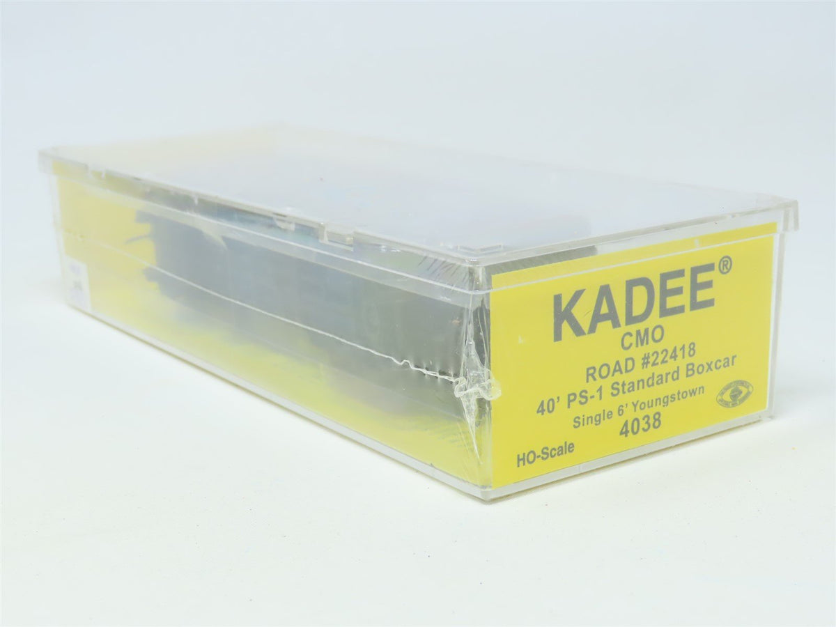 HO Kadee #4038 CMO Route of the 400 Streamliners 40&#39; Box Car #22418 - Sealed