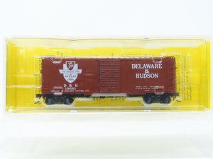 HO Scale Kadee #4042 D&H The Bridge Line 40' Single Door Box Car #18661 - Sealed