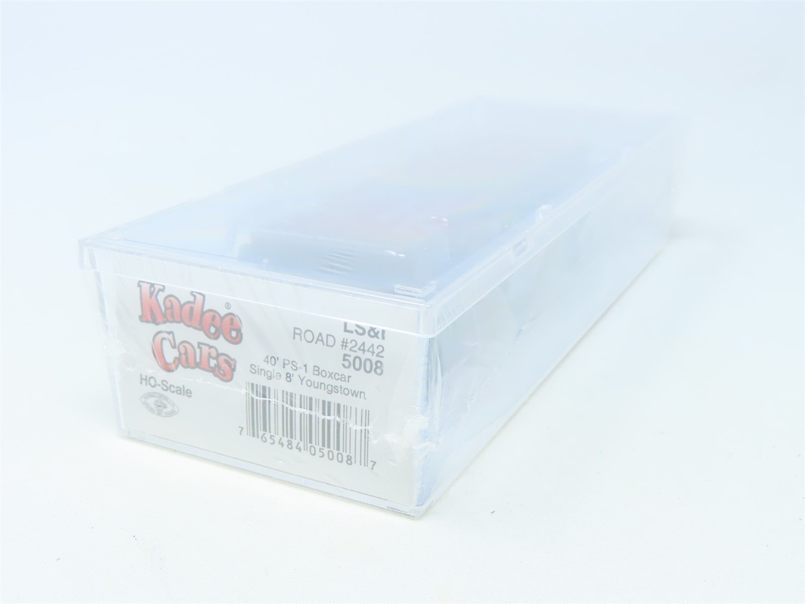 HO Kadee Cars #5008 LS&I Lake Superior & Ishpeming 40' Box Car #2442 - Sealed