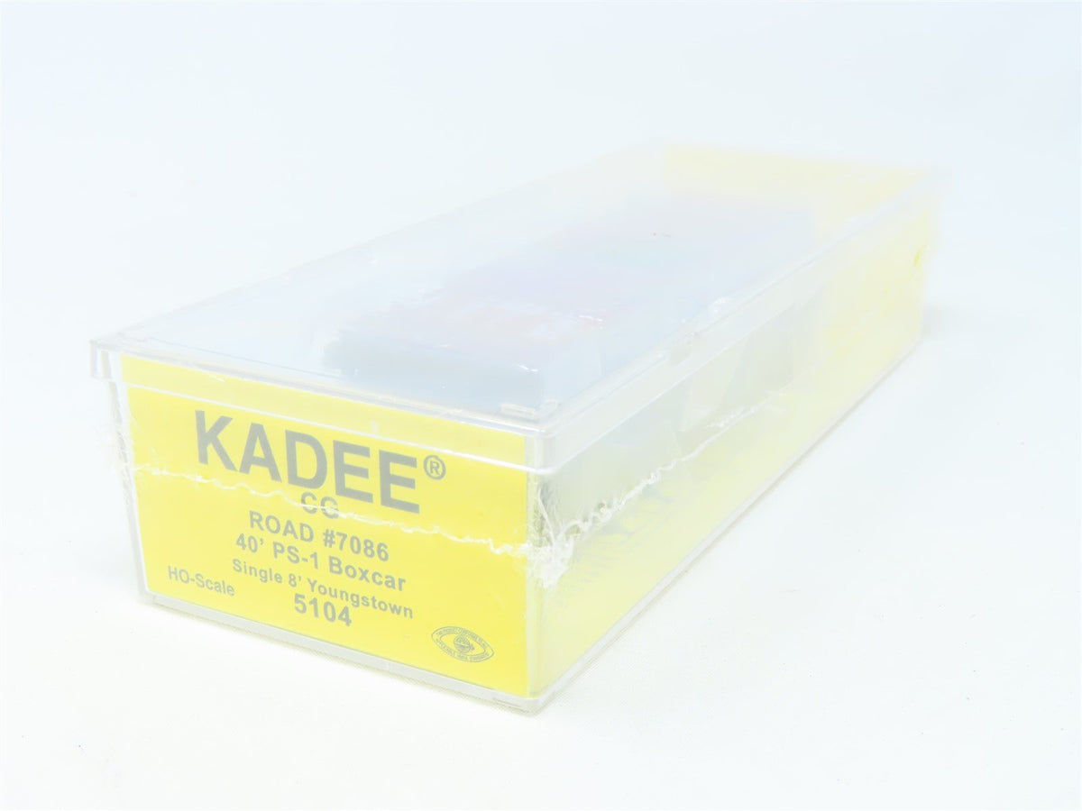 HO Kadee #5104 CG Central of Georgia 40&#39; Single Door Box Car #7086 - Sealed