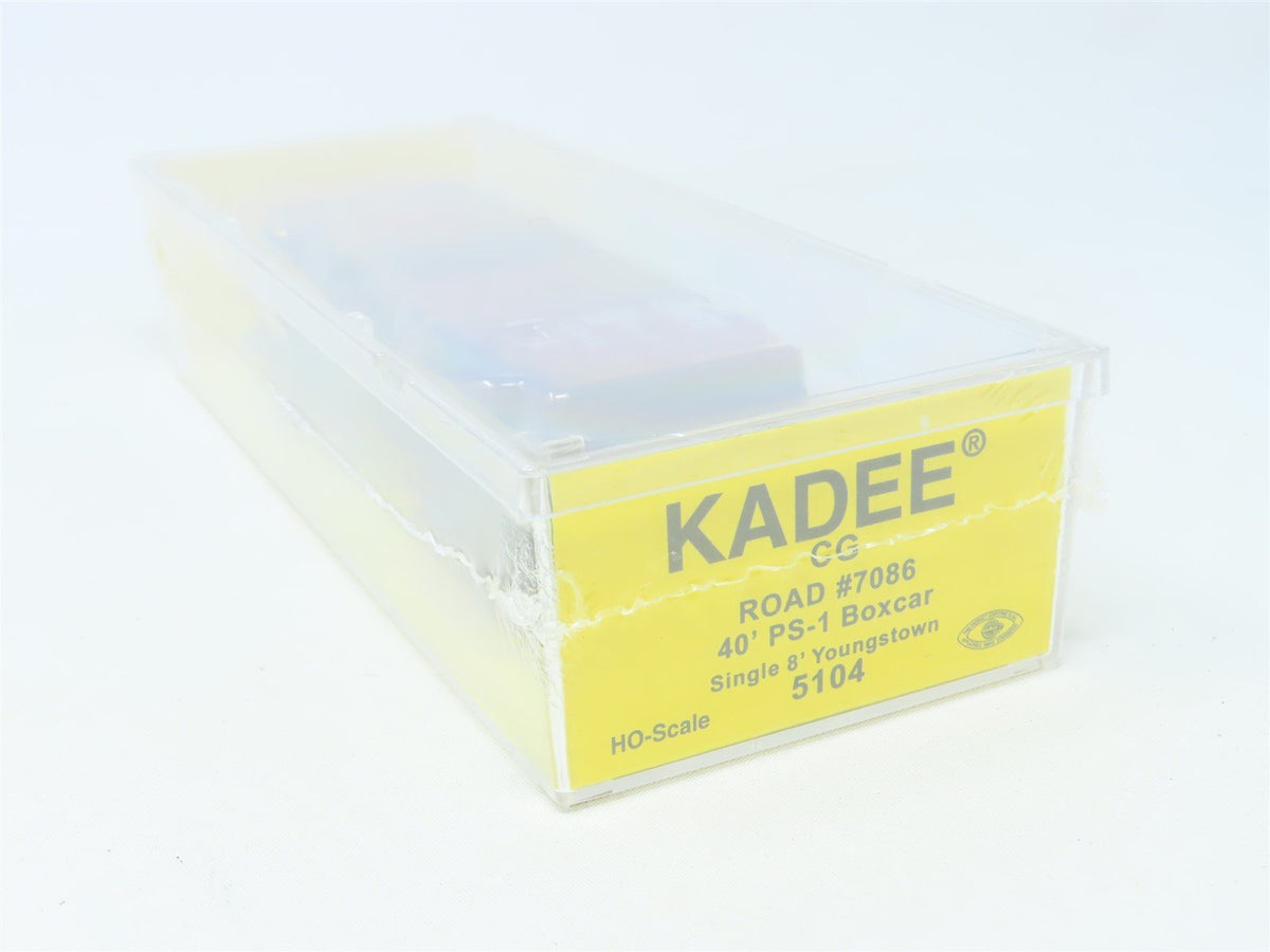 HO Kadee #5104 CG Central of Georgia 40&#39; Single Door Box Car #7086 - Sealed