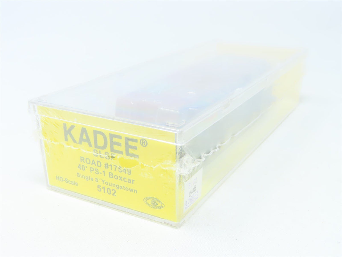 HO Scale Kadee #5102 SL-SF Frisco 40&#39; Youngstown Door Box Car #17549 - Sealed