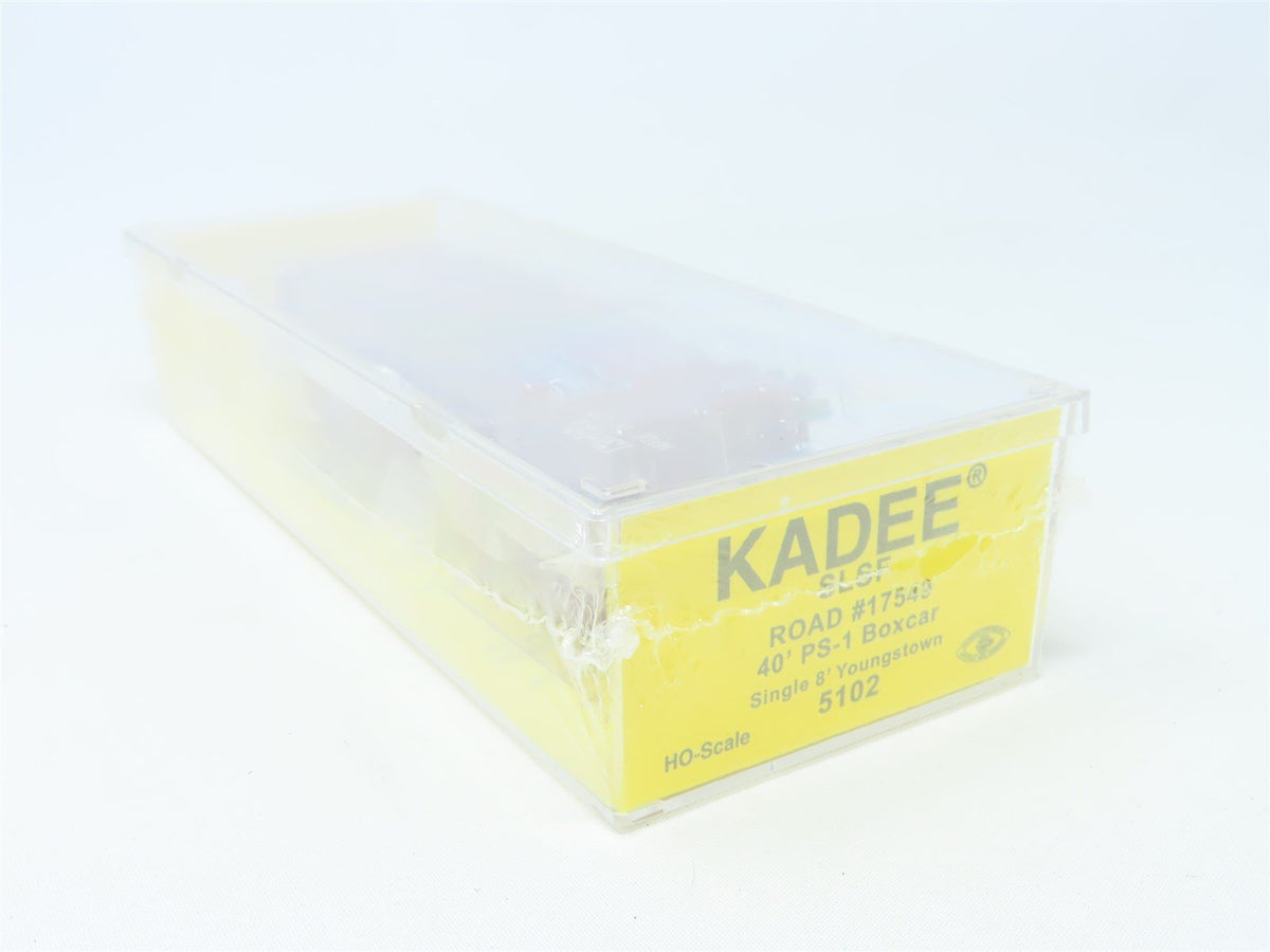 HO Scale Kadee #5102 SL-SF Frisco 40&#39; Youngstown Door Box Car #17549 - Sealed