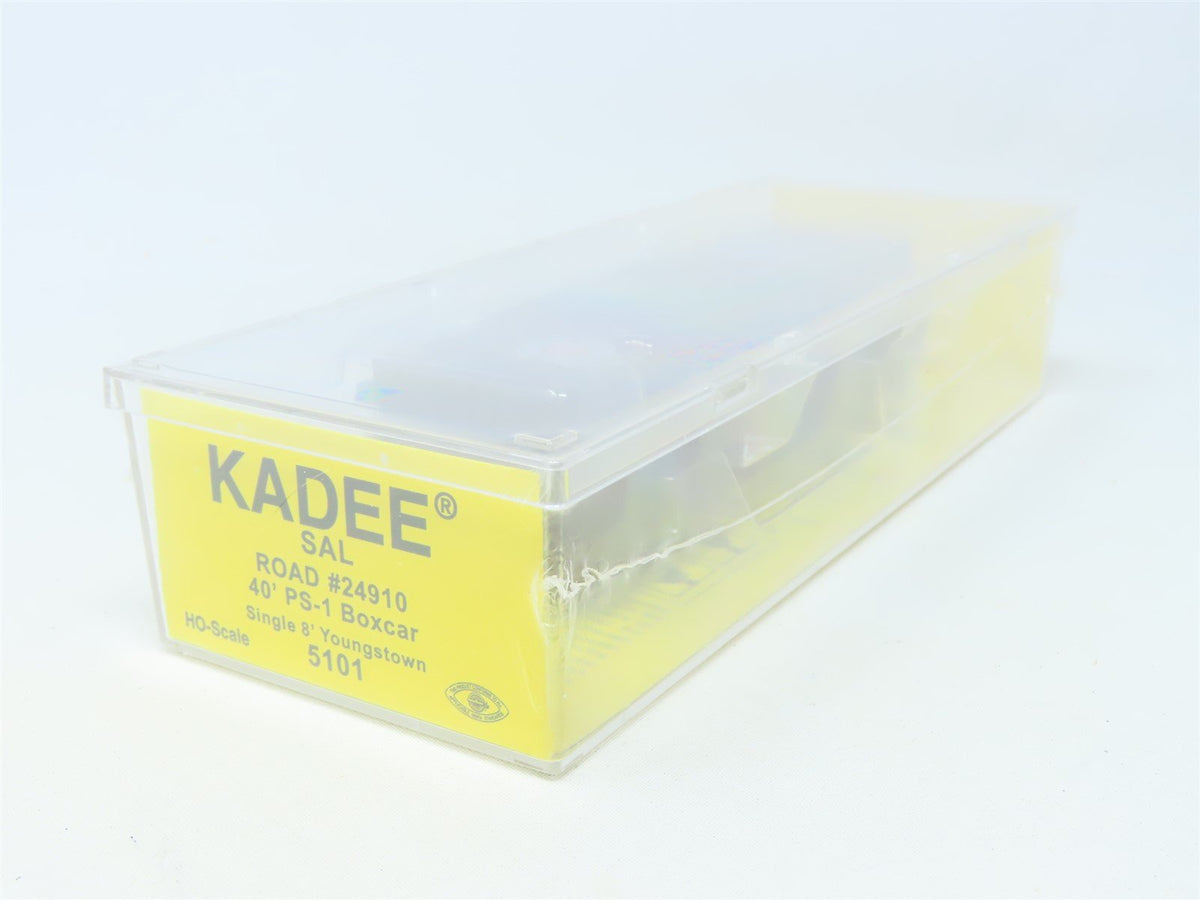 HO Scale Kadee #5101 SAL Silver Comet 40&#39; Youngstown Door Box Car 24910 - Sealed