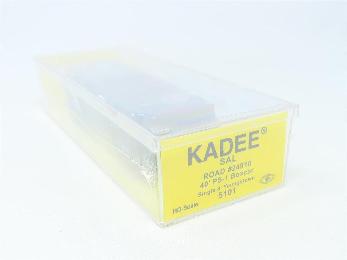 HO Scale Kadee #5101 SAL Silver Comet 40&#39; Youngstown Door Box Car 24910 - Sealed