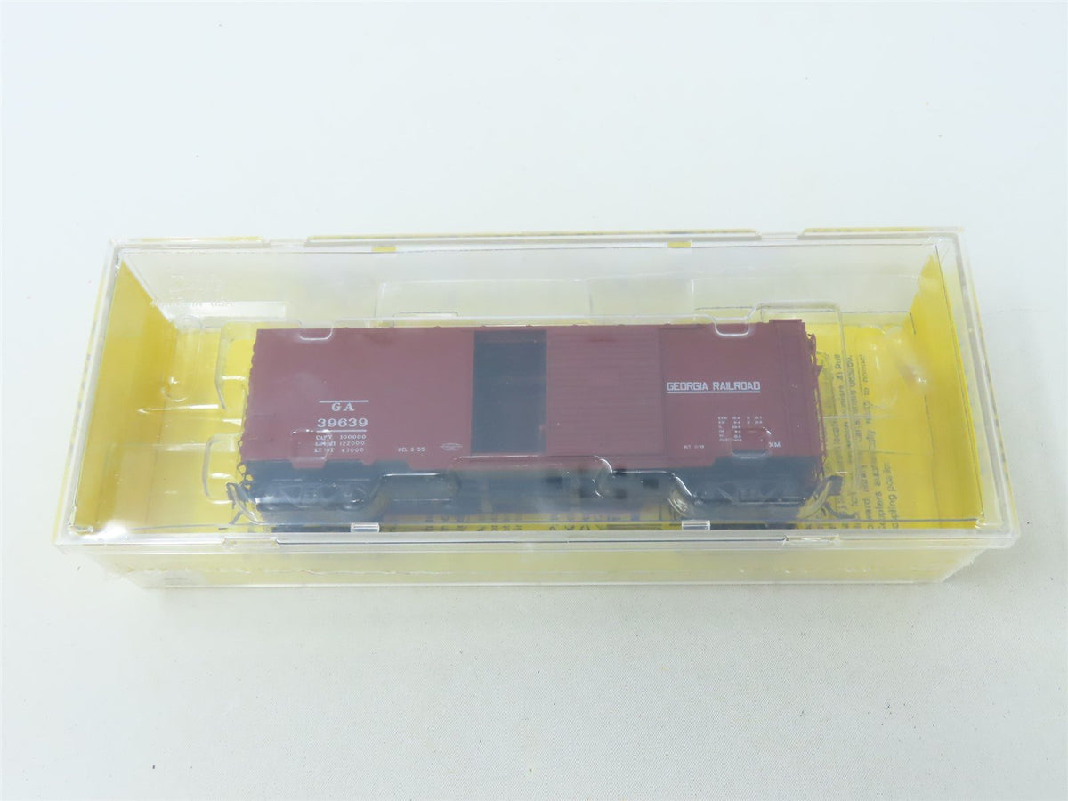 HO Scale Kadee #5107 GA Georgia Railroad 40&#39; Single Door Box Car #39639 - Sealed