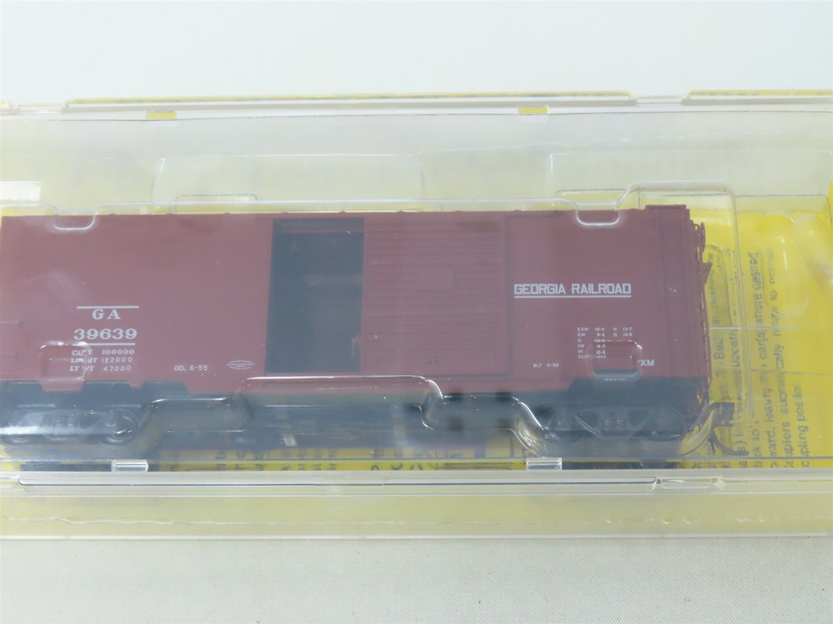 HO Scale Kadee #5107 GA Georgia Railroad 40&#39; Single Door Box Car #39639 - Sealed