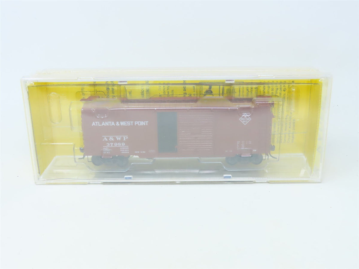 HO Scale Kadee #5106 A&amp;WP Atlanta &amp; West Point 40&#39; PS-1 Box Car #37989 - Sealed