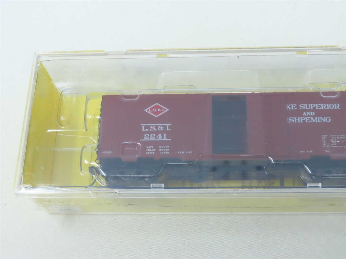 HO Scale Kadee #4028 LS&amp;I Lake Superior &amp; Ishpeming 40&#39; Box Car #2241 - Sealed