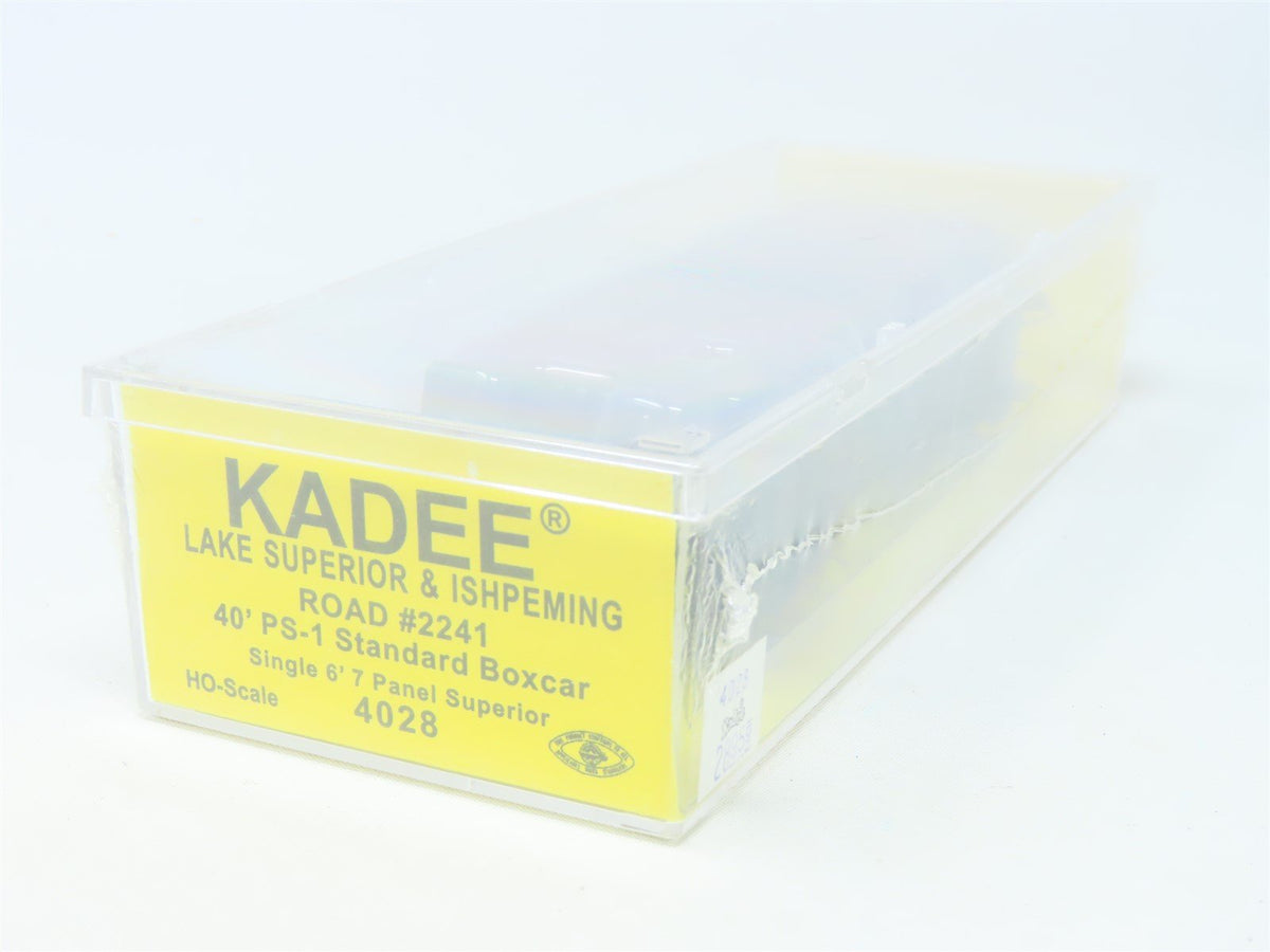 HO Scale Kadee #4028 LS&amp;I Lake Superior &amp; Ishpeming 40&#39; Box Car #2241 - Sealed