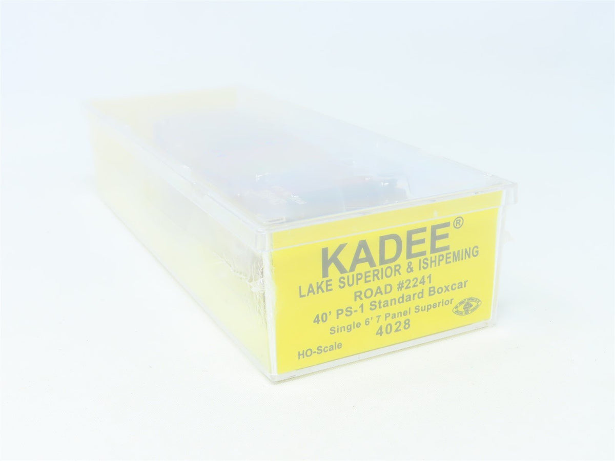 HO Scale Kadee #4028 LS&amp;I Lake Superior &amp; Ishpeming 40&#39; Box Car #2241 - Sealed