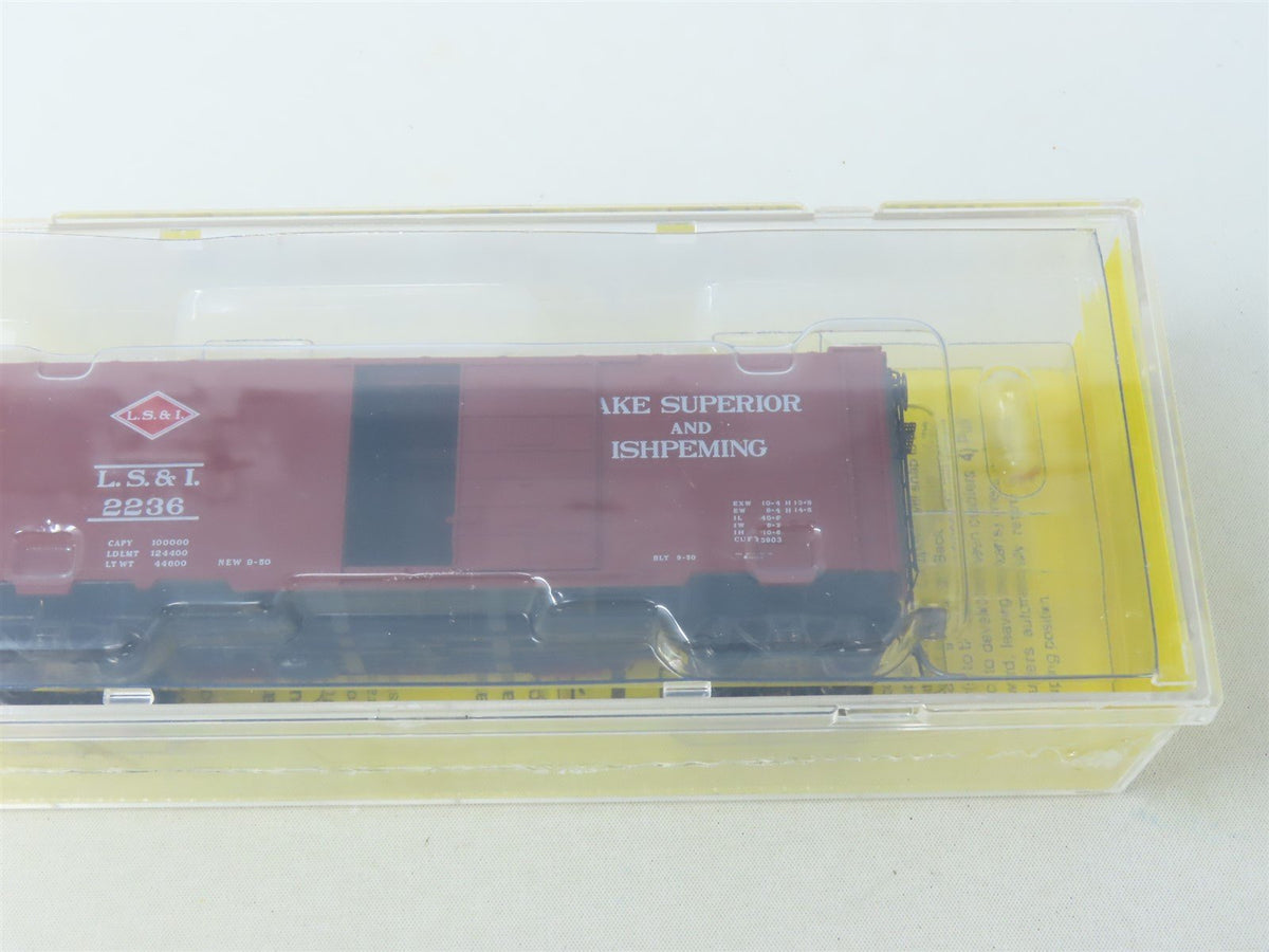 HO Scale Kadee #4027 LS&amp;I Lake Superior &amp; Ishpeming 40&#39; Box Car #2236 - Sealed