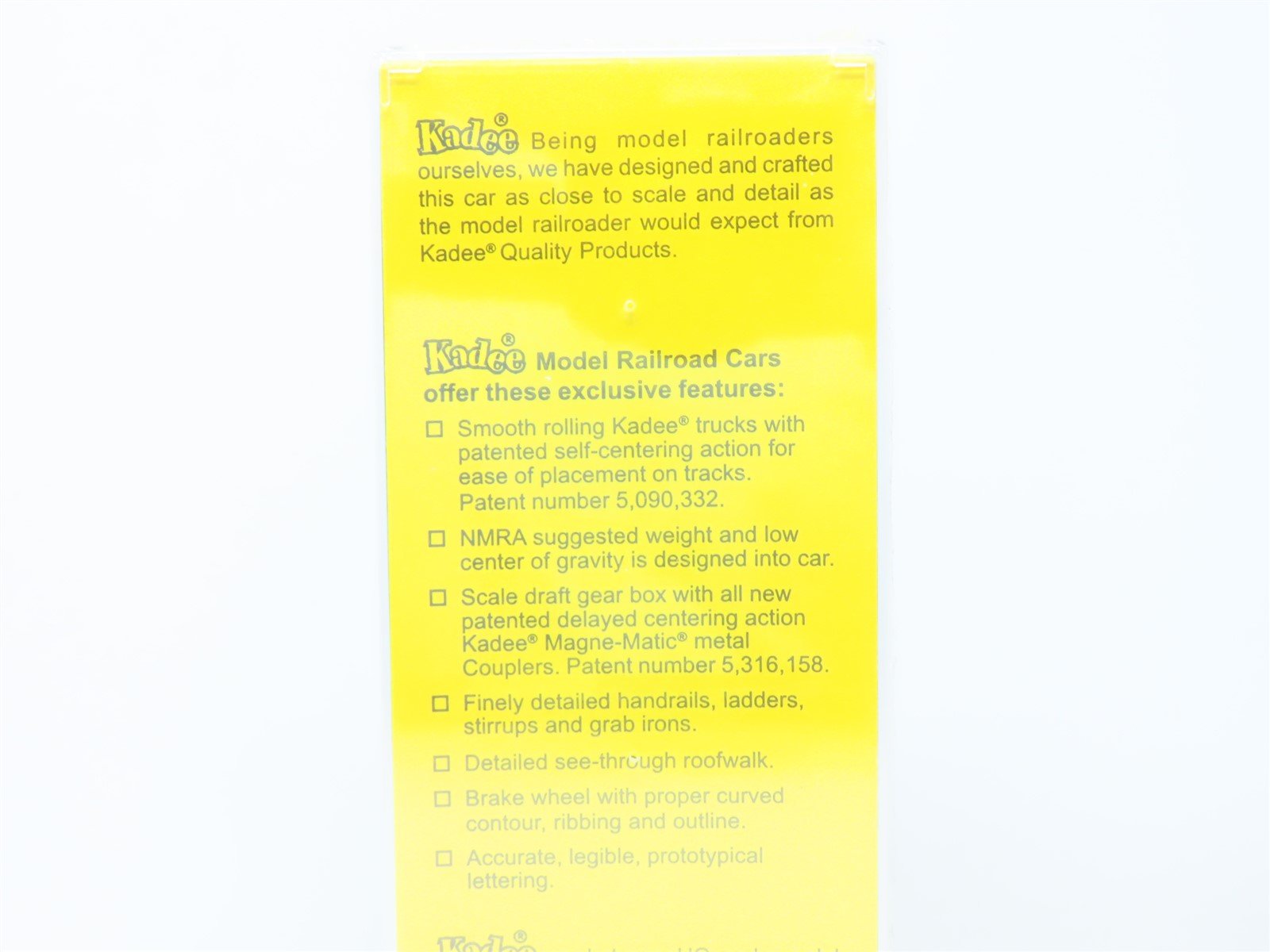 HO Scale Kadee #4027 LS&I Lake Superior & Ishpeming 40' Box Car #2236 - Sealed