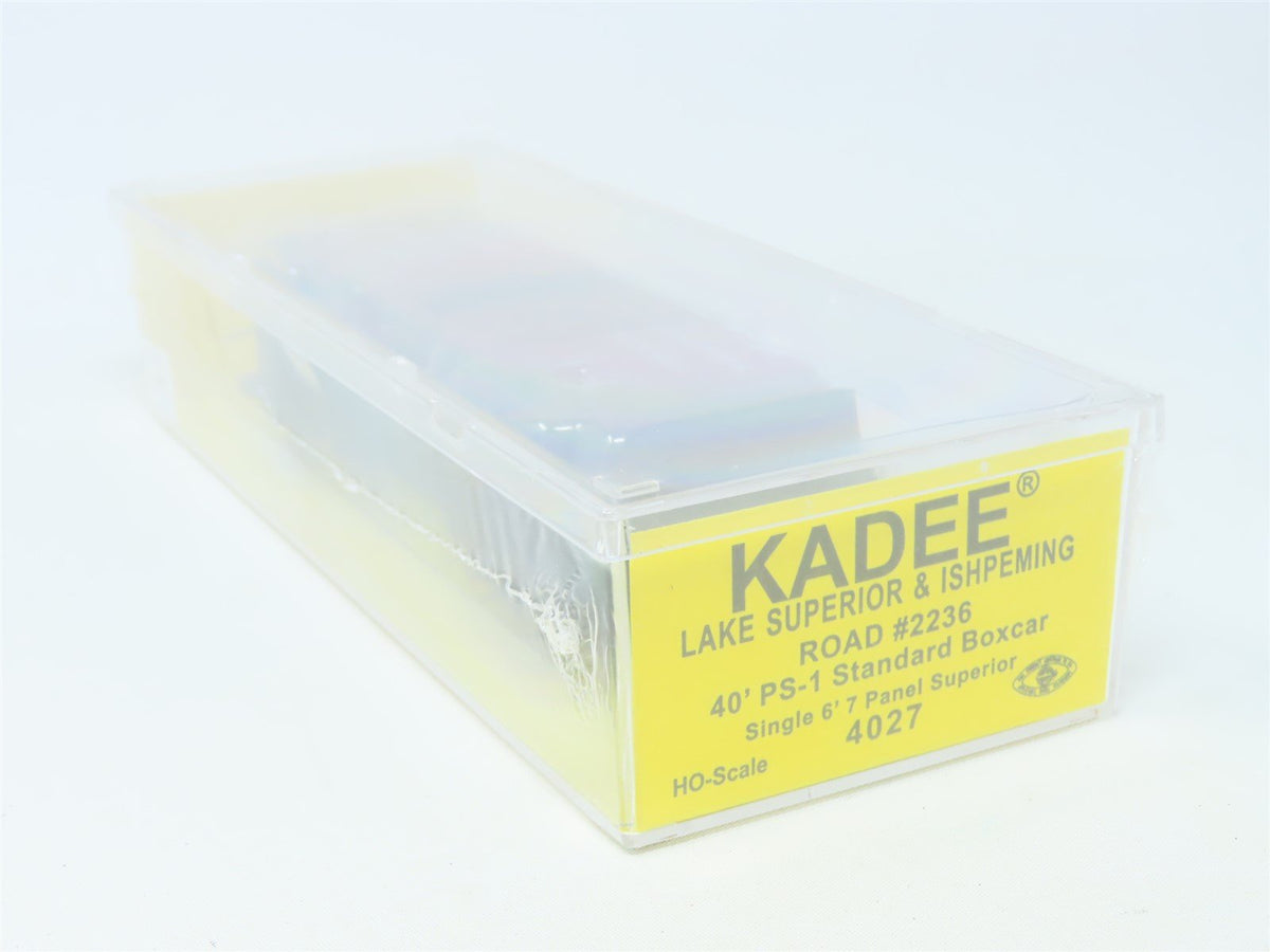 HO Scale Kadee #4027 LS&amp;I Lake Superior &amp; Ishpeming 40&#39; Box Car #2236 - Sealed