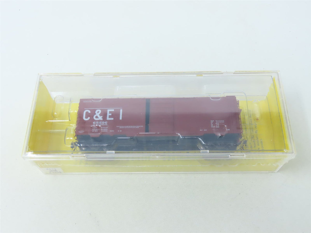 HO Scale Kadee #4029 C&amp;EI Chicago &amp; Eastern Illinois 40&#39; Box Car #65596 - Sealed