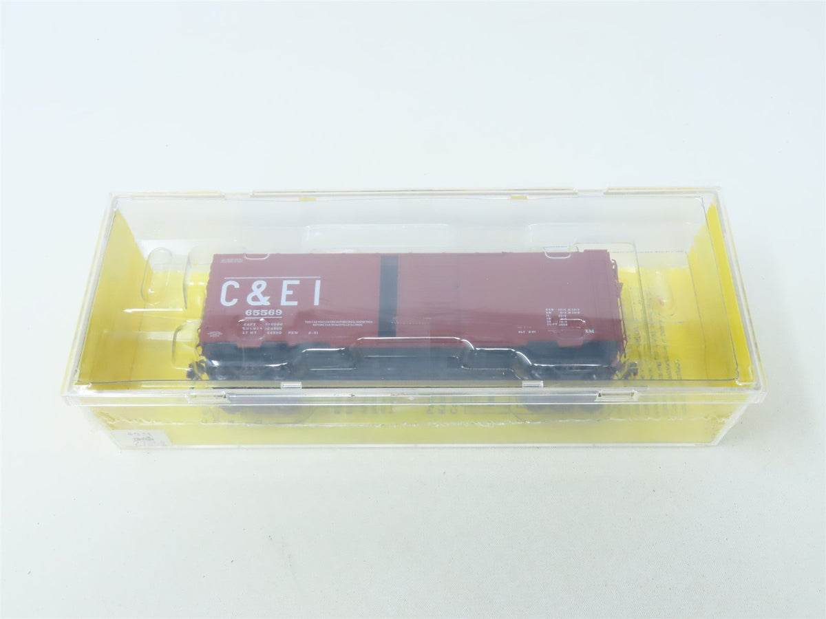 HO Scale Kadee #4031 C&amp;EI Chicago &amp; Eastern Illinois 40&#39; Box Car #65569 - Sealed