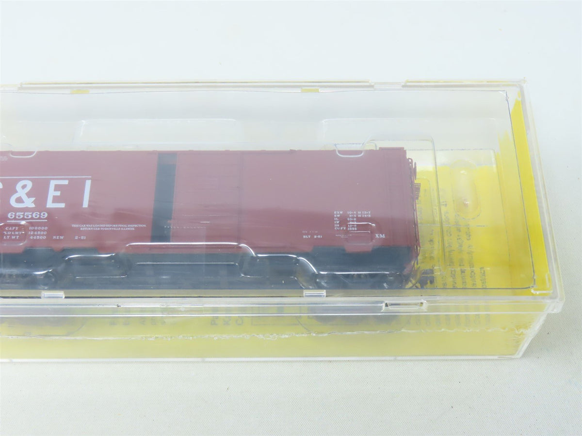 HO Scale Kadee #4031 C&amp;EI Chicago &amp; Eastern Illinois 40&#39; Box Car #65569 - Sealed