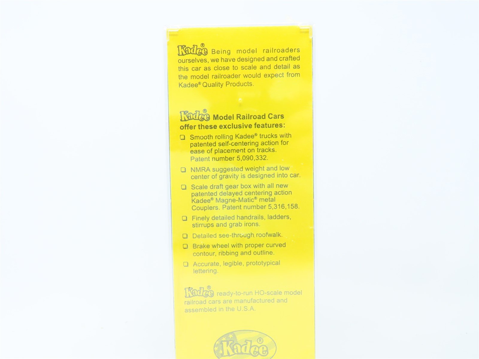 HO Scale Kadee #4033 NYC New York Central 40' PS-1 Box Car #169004 - Sealed