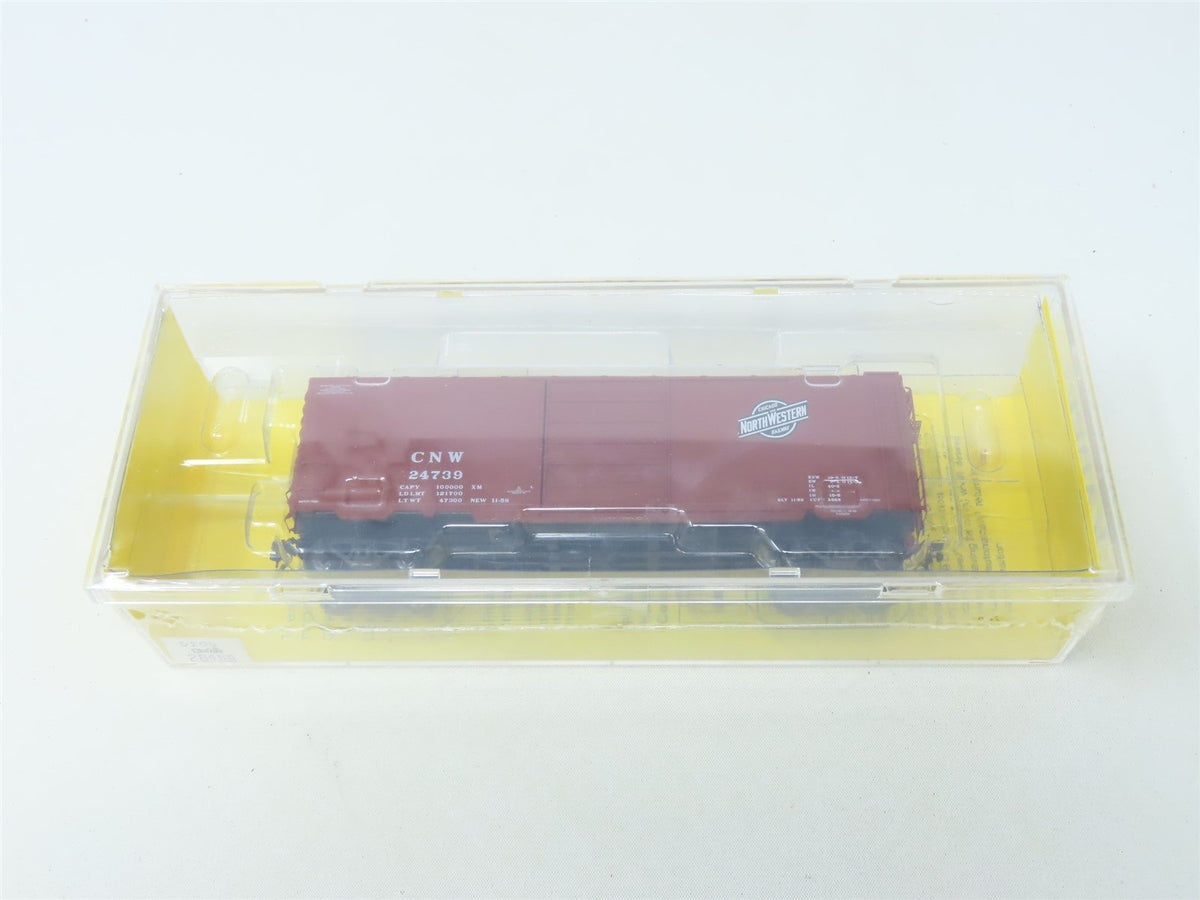 HO Scale Kadee #5205 CNW Chicago North Western 40&#39; PS-1 Box Car #24739 - Sealed