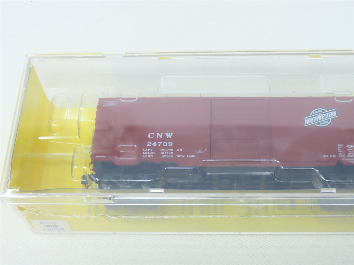 HO Scale Kadee #5205 CNW Chicago North Western 40&#39; PS-1 Box Car #24739 - Sealed