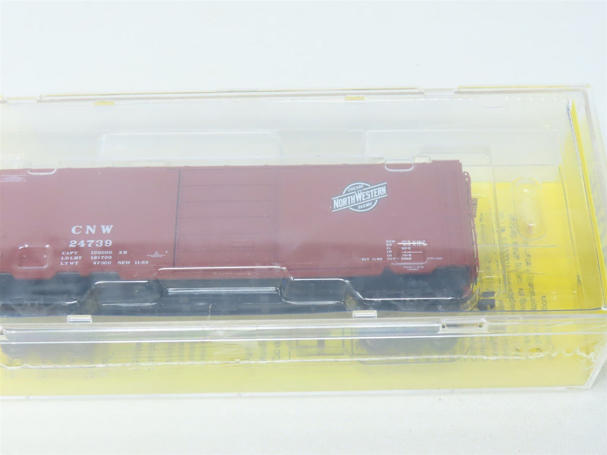 HO Scale Kadee #5205 CNW Chicago North Western 40&#39; PS-1 Box Car #24739 - Sealed