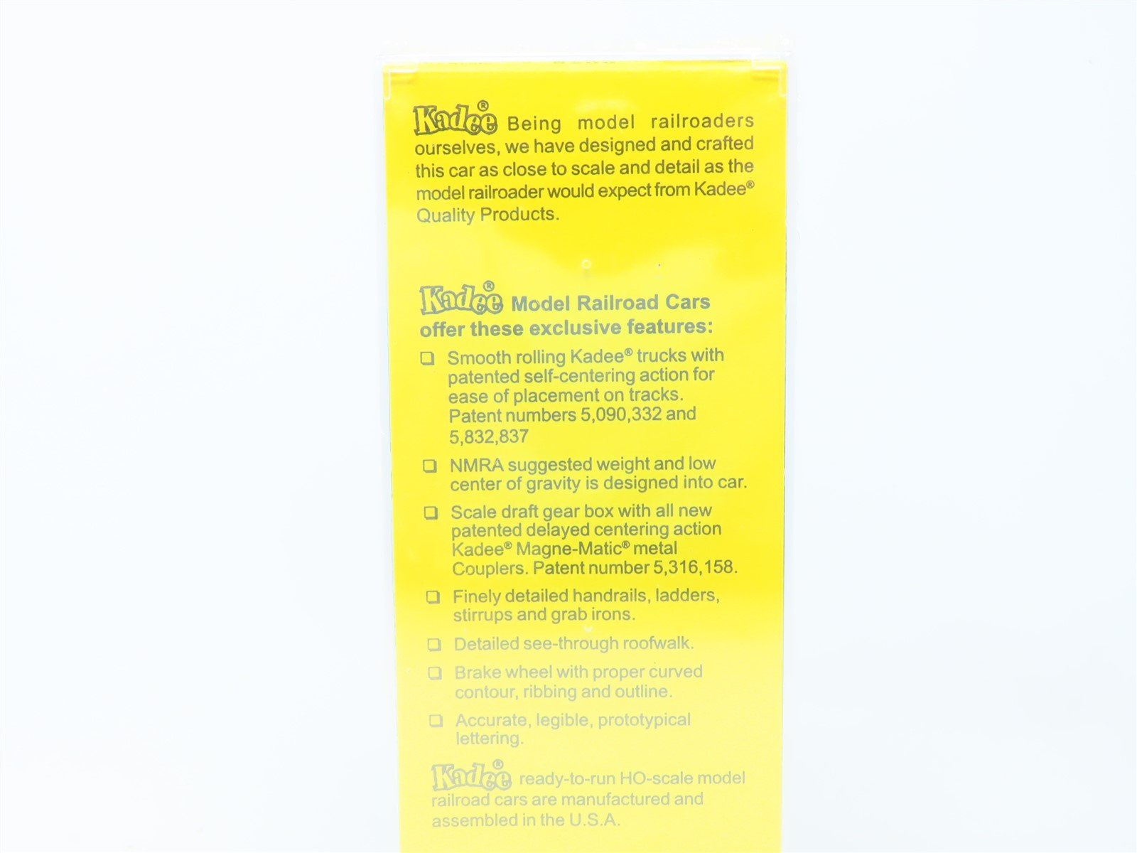 HO Scale Kadee #5206 SL-SF Frisco 40' Youngstown Door Box Car #18299 - Sealed