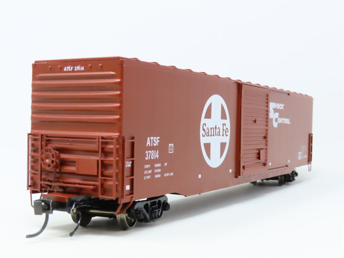 HO Scale InterMountain 46901-17 ATSF Santa Fe &quot;Shock Control&quot; Box Car #37814