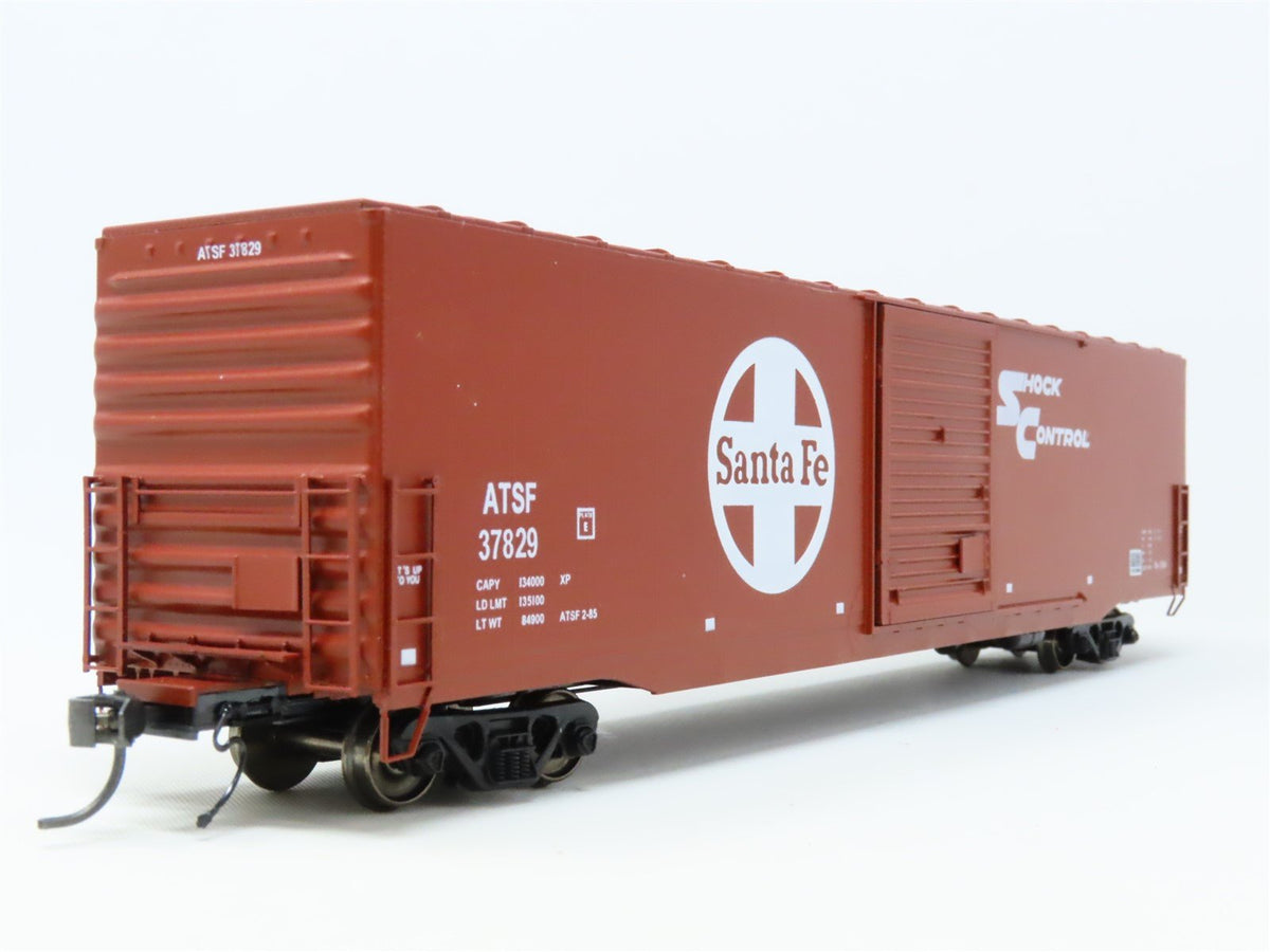 HO Scale InterMountain 46901-19 ATSF Santa Fe &quot;Shock Control&quot; Box Car #37829