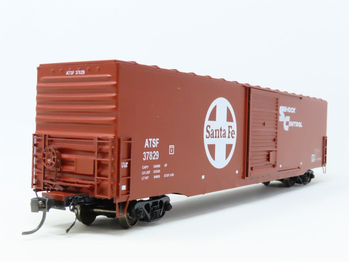 HO Scale InterMountain 46901-19 ATSF Santa Fe &quot;Shock Control&quot; Box Car #37829