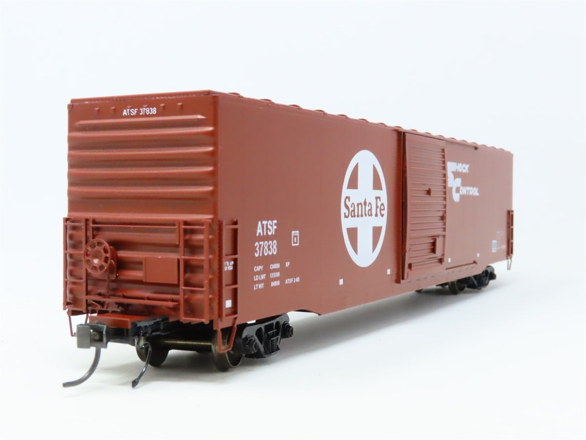 HO Scale InterMountain 46901-20 ATSF Santa Fe &quot;Shock Control&quot; Box Car #37838