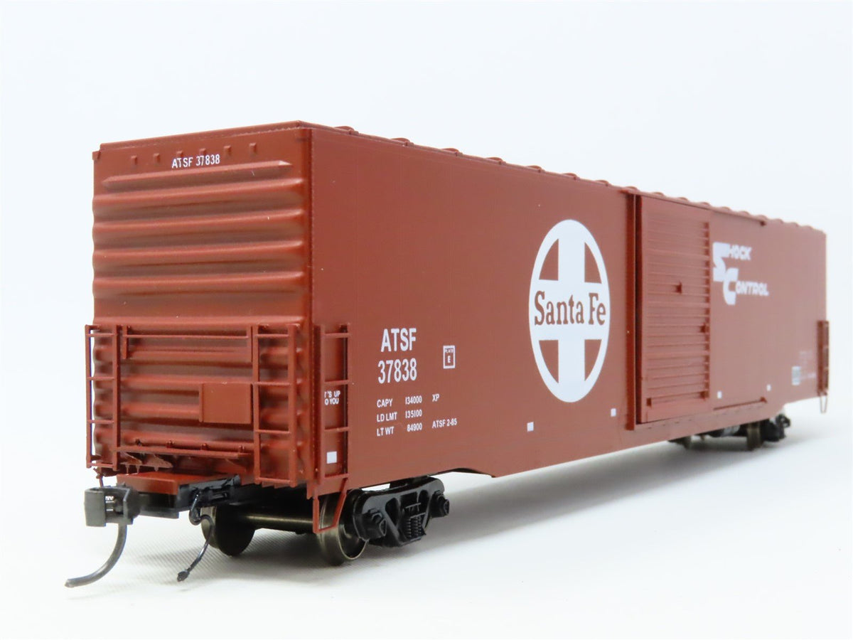 HO Scale InterMountain 46901-20 ATSF Santa Fe &quot;Shock Control&quot; Box Car #37838