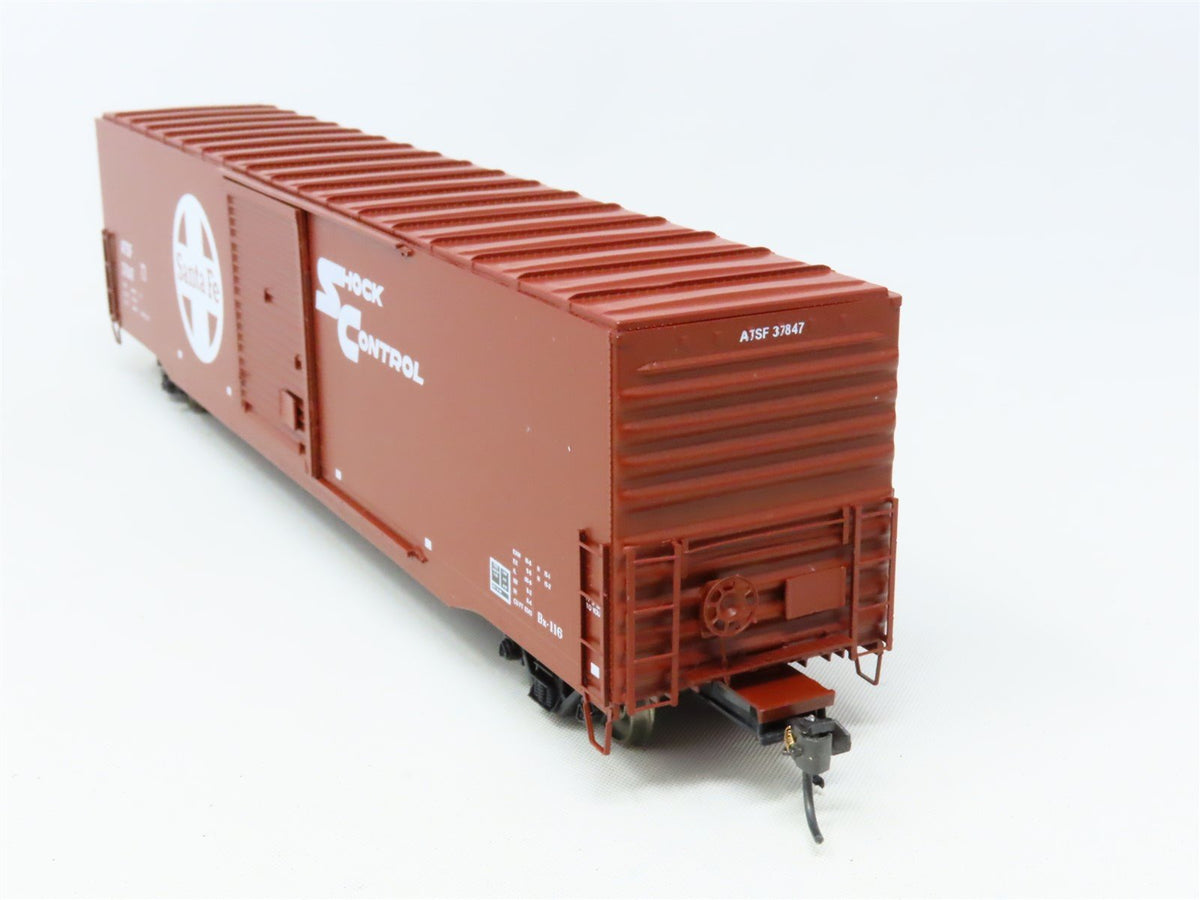 HO Scale InterMountain 46901-22 ATSF Santa Fe &quot;Shock Control&quot; Box Car #37847