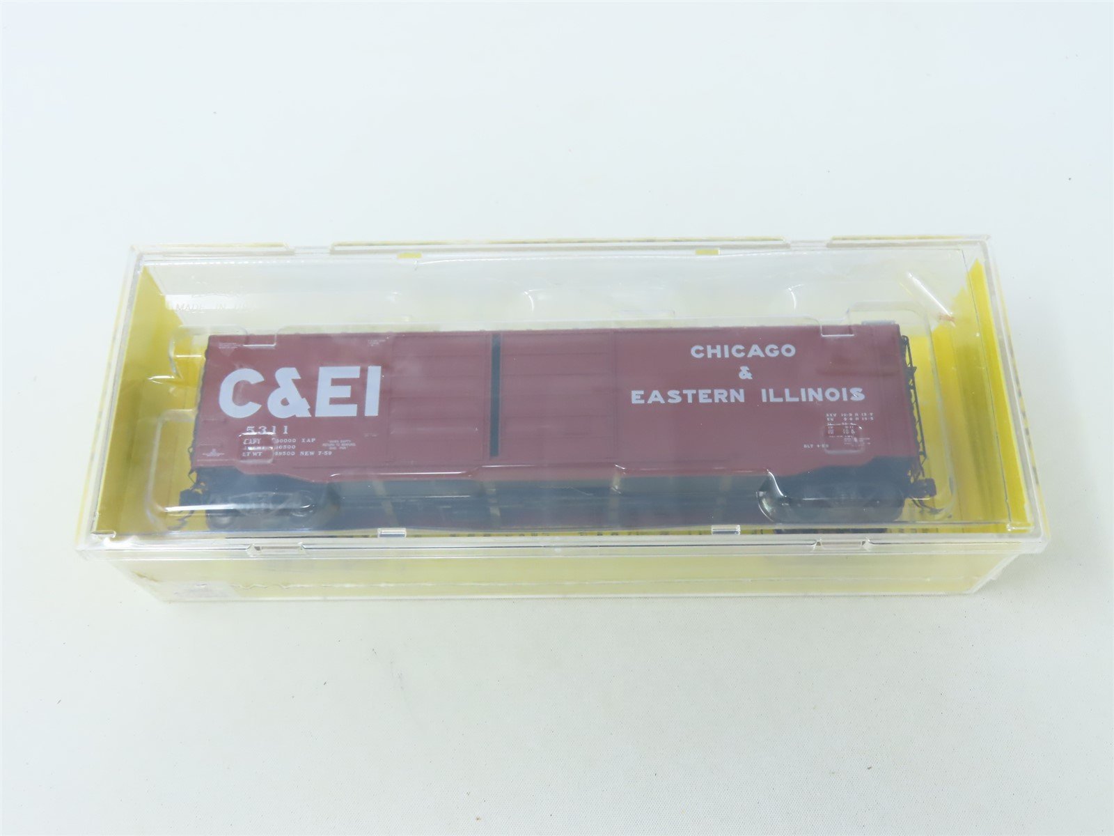 HO Scale Kadee #6704 C&EI Chicago & Eastern Illinois 50' Box Car #5311 - Sealed