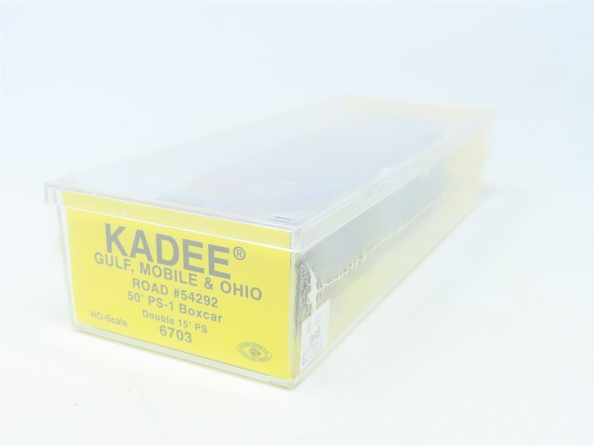 HO Scale Kadee #6703 GM&amp;O Gulf Mobile &amp; Ohio 50&#39; PS-1 Box Car #54292 - Sealed