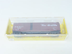 HO Scale Kadee #6714 D&RGW Rio Grande 50' Double Door Box Car #63569 - Sealed