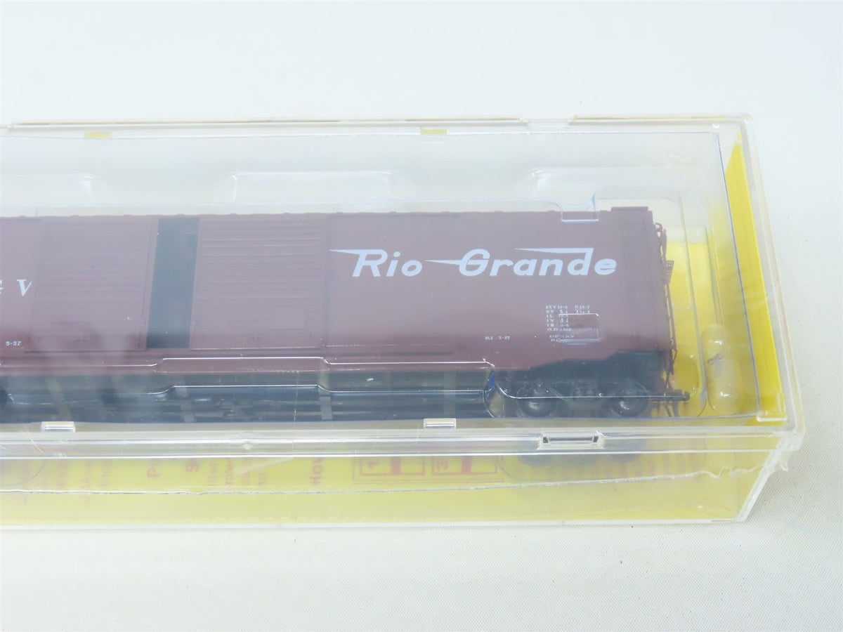 HO Scale Kadee #6714 D&amp;RGW Rio Grande 50&#39; Double Door Box Car #63569 - Sealed