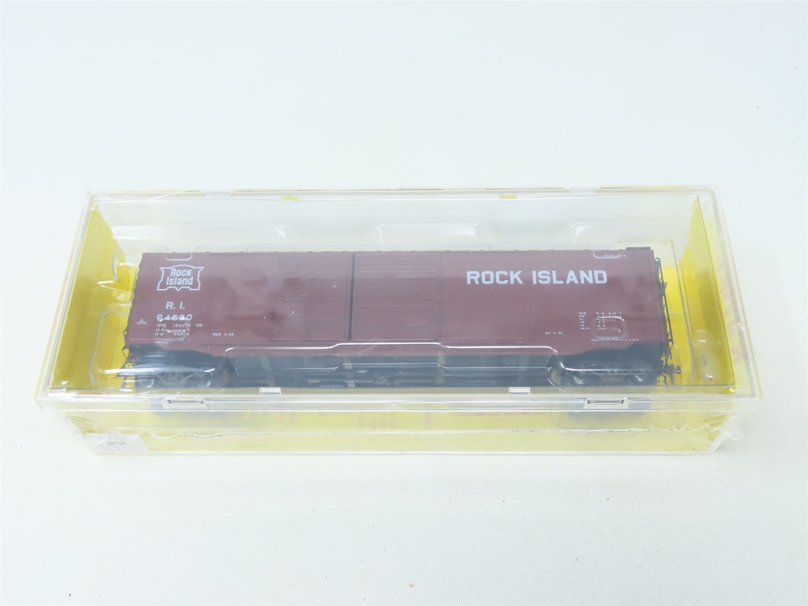 HO Scale Kadee #6713 RI Rock Island 50' PS-1 Double Door Box Car #64530 - Sealed