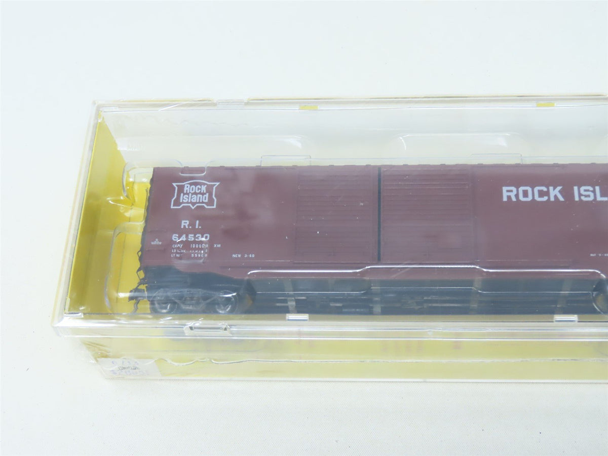 HO Scale Kadee #6713 RI Rock Island 50&#39; PS-1 Double Door Box Car #64530 - Sealed