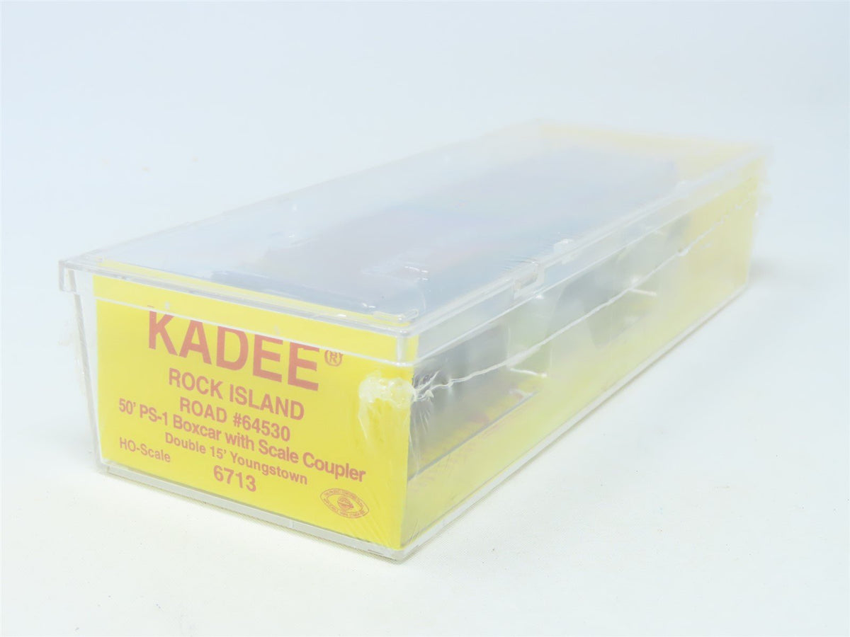 HO Scale Kadee #6713 RI Rock Island 50&#39; PS-1 Double Door Box Car #64530 - Sealed