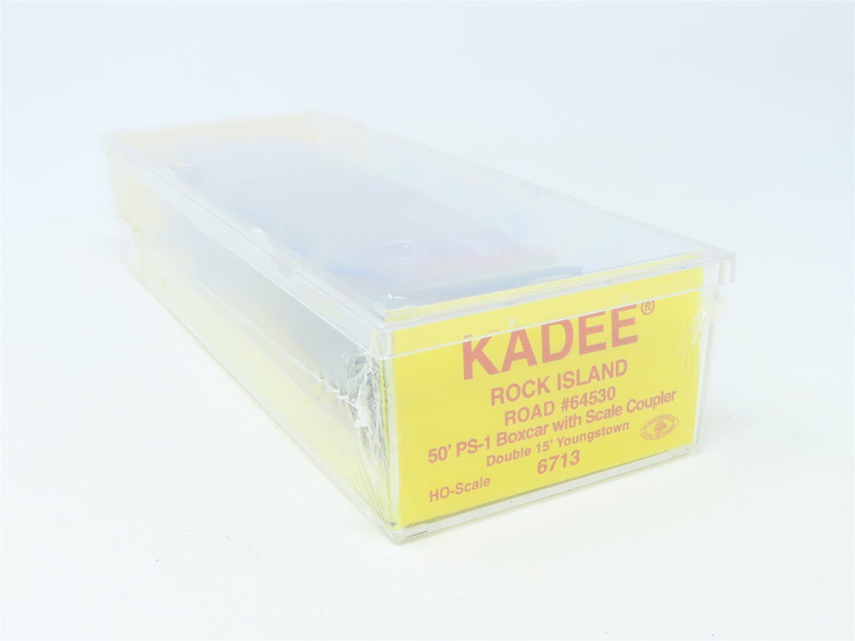 HO Scale Kadee #6713 RI Rock Island 50&#39; PS-1 Double Door Box Car #64530 - Sealed