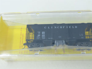 HO Scale Kadee #8310 CRR Clinchfield 2-Bay Covered Hopper #60133 - Sealed