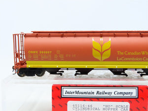 HO Scale InterMountain 45116-46 CNWX Canadian Wheat Board 4-Bay Hopper #395997