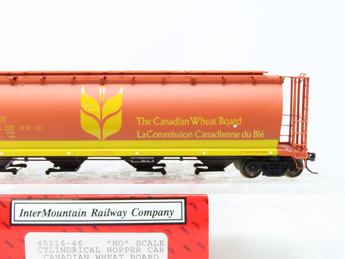 HO Scale InterMountain 45116-46 CNWX Canadian Wheat Board 4-Bay Hopper #395997