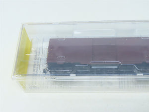 HO Scale Kadee #5000 Undecorated Dark Tuscan 40' Youngstown Door Boxcar - Sealed