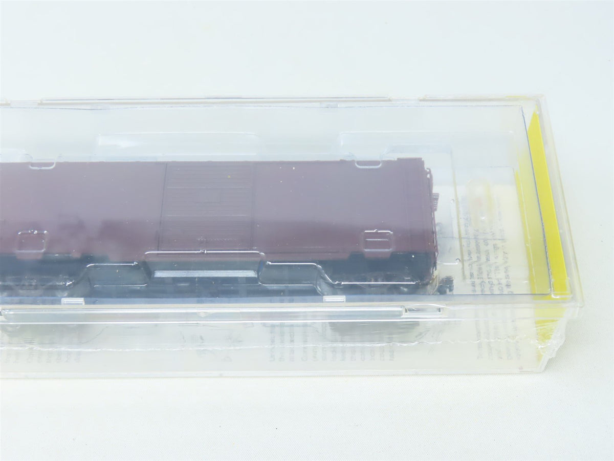 HO Scale Kadee #5000 Undecorated Dark Tuscan 40&#39; Youngstown Door Boxcar - Sealed