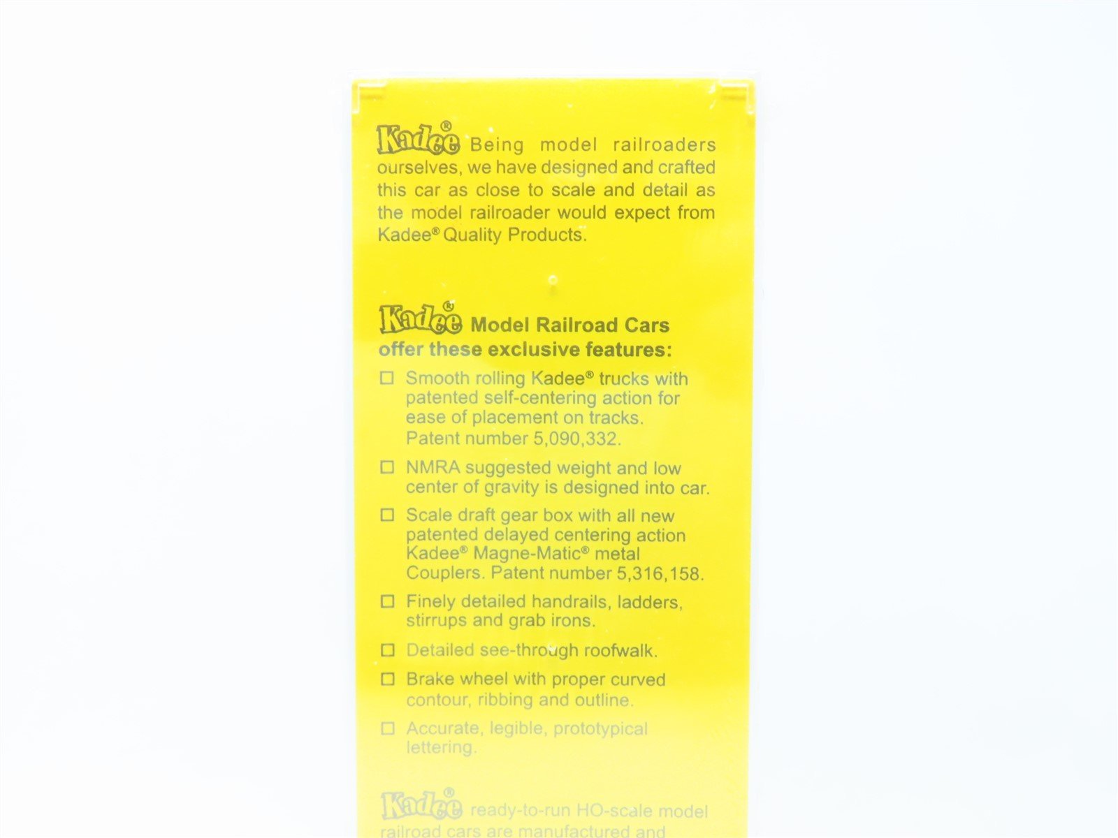 HO Scale Kadee #5003 LS&I Lake Superior & Ishpeming 40' Box Car #2413 - Sealed