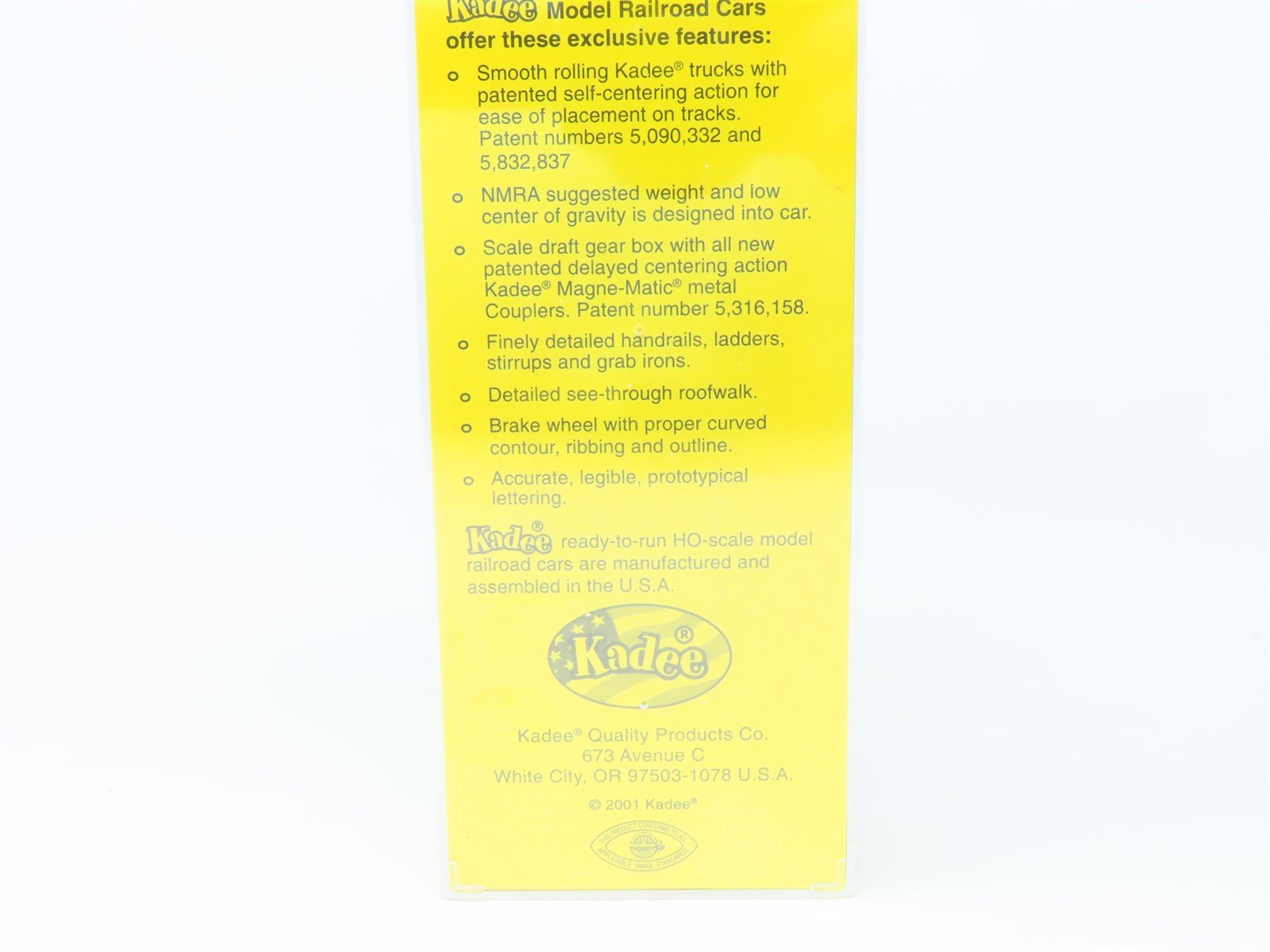 HO Scale Kadee #5006 LS&I Lake Superior & Ishpeming 40' Box Car #2422 - Sealed