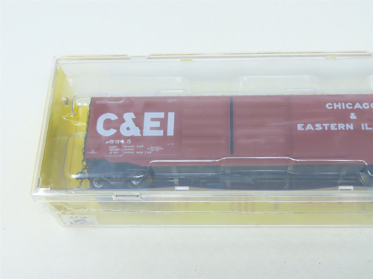 HO Scale Kadee #6716 C&amp;EI Chicago &amp; Eastern Illinois 50&#39; Box Car #5315 - Sealed