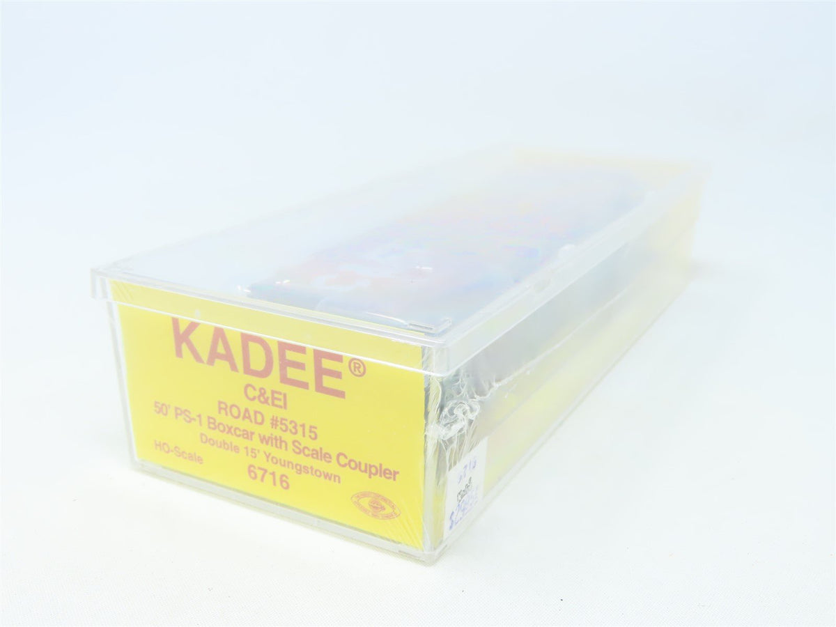 HO Scale Kadee #6716 C&amp;EI Chicago &amp; Eastern Illinois 50&#39; Box Car #5315 - Sealed