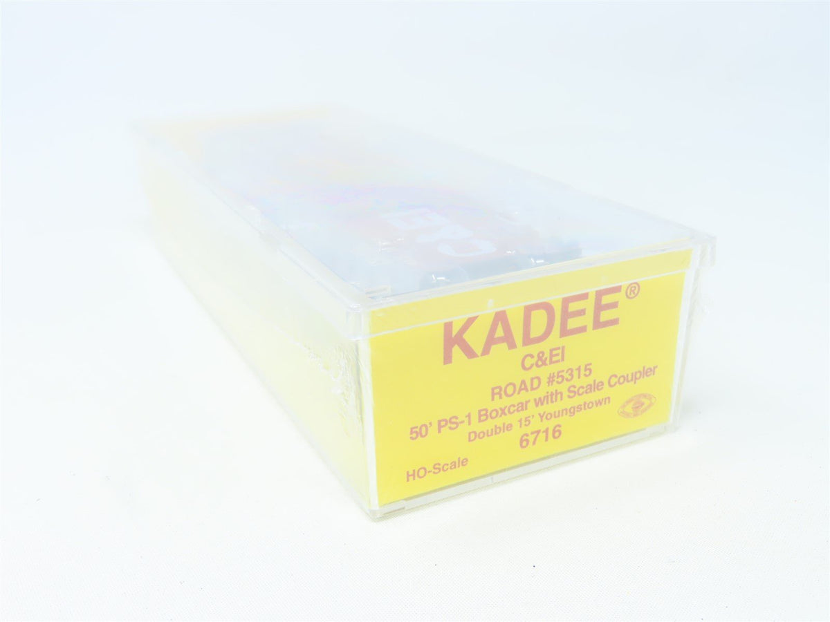 HO Scale Kadee #6716 C&amp;EI Chicago &amp; Eastern Illinois 50&#39; Box Car #5315 - Sealed